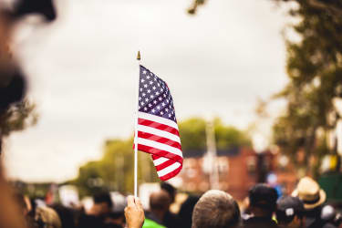 US flag ABI International: America Now! Part two