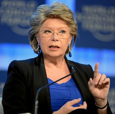 Viviane Reding Reding slams US “doublespeak” on data privacy