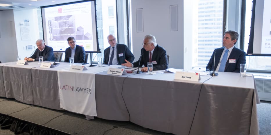 Thomas Benes Felsberg, Otávio Guazzelli, Timothy Graulich, Domingos Fernando Refinetti and Nick Leone
