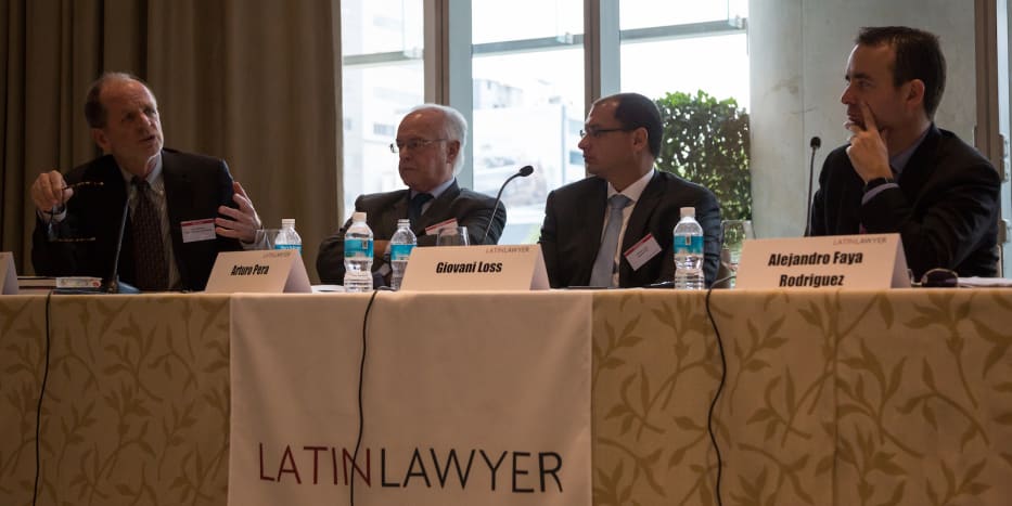 Jeff Makholm, Arturo Pera, Giovani Loss and Alejandro Faya Rodriguez