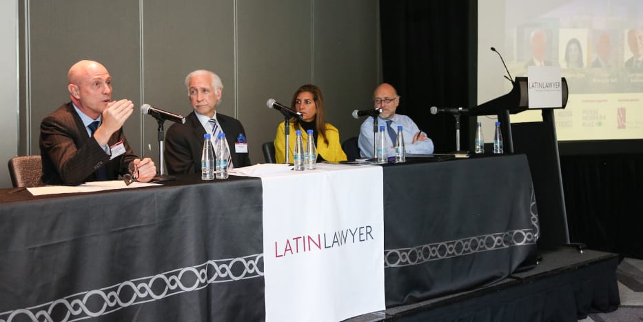 Javier Rodríguez Galli, Robert Gruendel, Elisabeth Eljuri and Luis Nicolau Gutiérrez Pemex is back in the black, but PSCs are unpopular, agree speakers