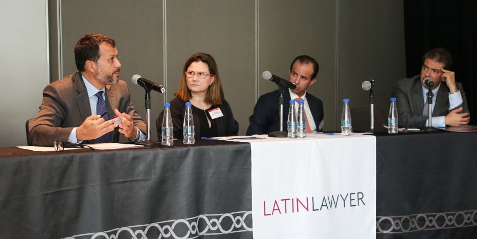 Rodrigo Hinzpeter Kirberg, Isabelle Girard, Alejandro Cantú Jiménez and Patricio Trad Cepeda Market reputation and US links important for GCs, agree panellists