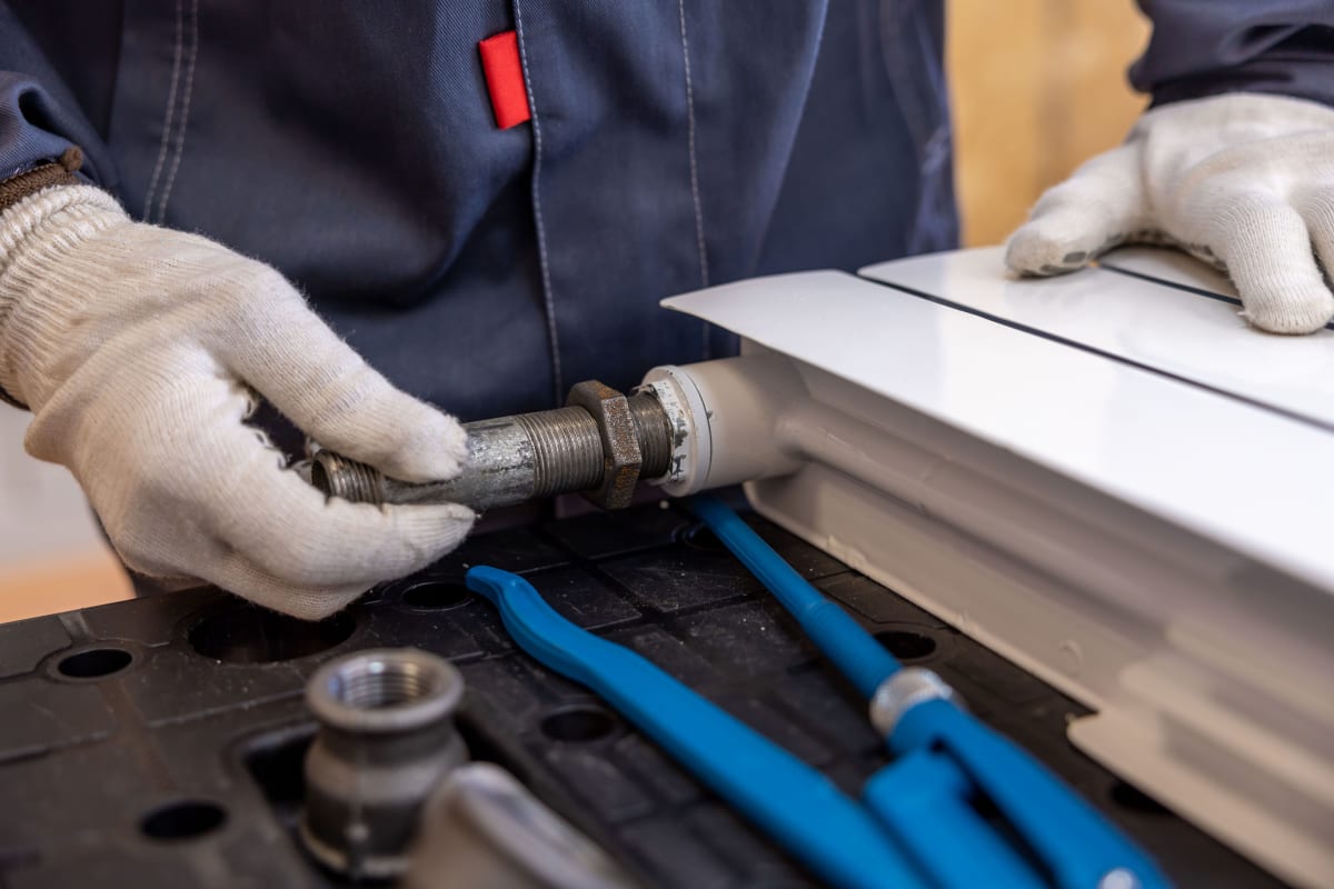 Plumbing — Month-end is one click