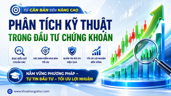 Khóa Học Phân Tích Kỹ Thuật Căn Bản Đến Nâng Cao Trong Đầu Tư Chứng Khoán