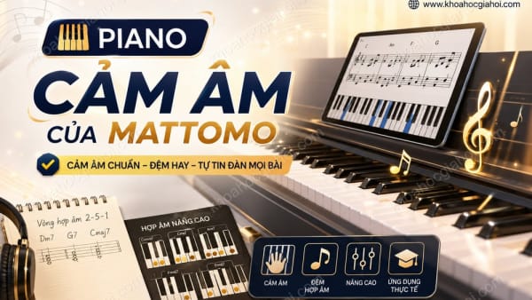 Khóa Học Piano Cảm Âm Của Mattomo