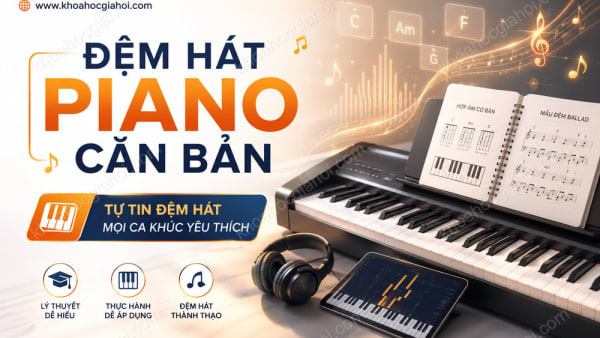 Khóa Học Đệm Hát Piano Căn Bản