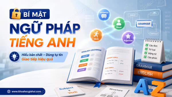 Khóa Học Bí Mật Ngữ Pháp Tiếng Anh