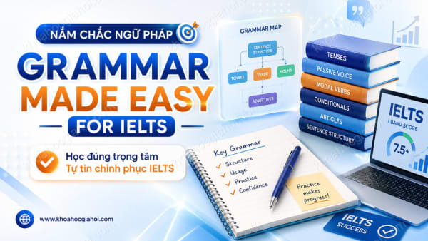 Khóa Học Grammar Made Easy For Ielts