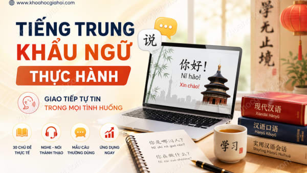 Khóa Học Tiếng Trung Khẩu Ngữ Thực Hành