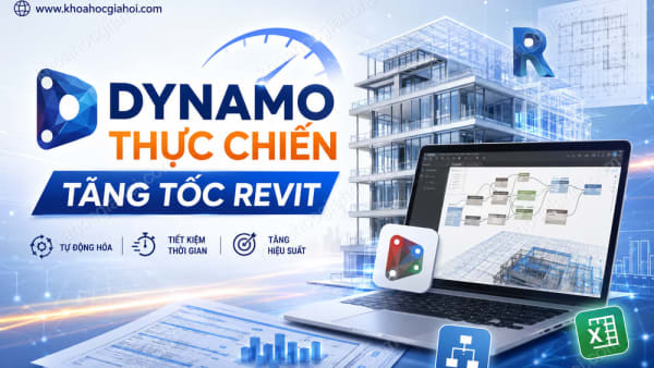 Khóa Học Dynamo Thực Chiến - Giúp Tăng Tốc Revit