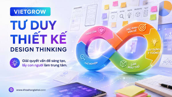 Khóa Học Vietgrow Tư Duy Thiết Kế – Design Thinking