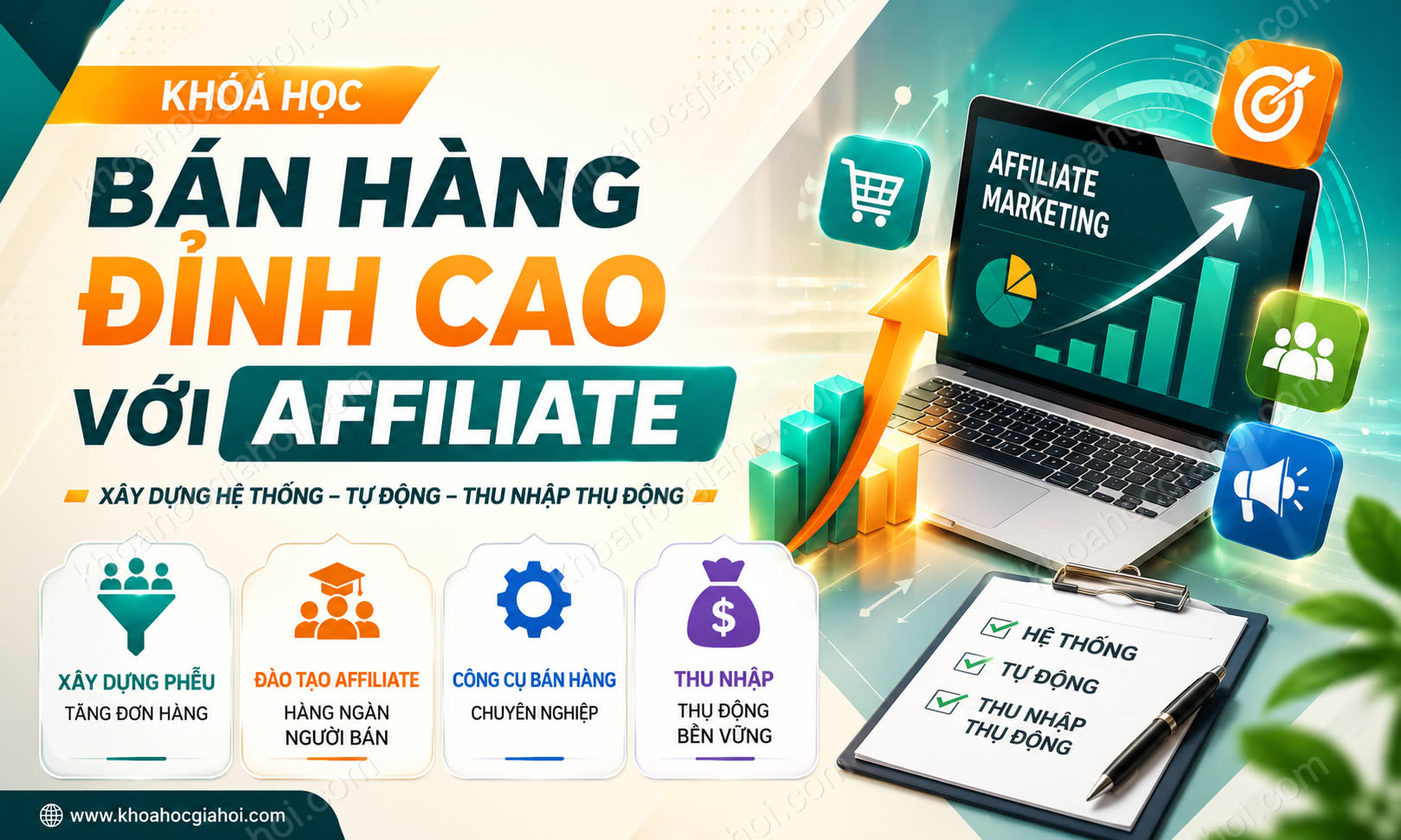 Khóa Học Bán Hàng Đỉnh Cao Với Affiliate