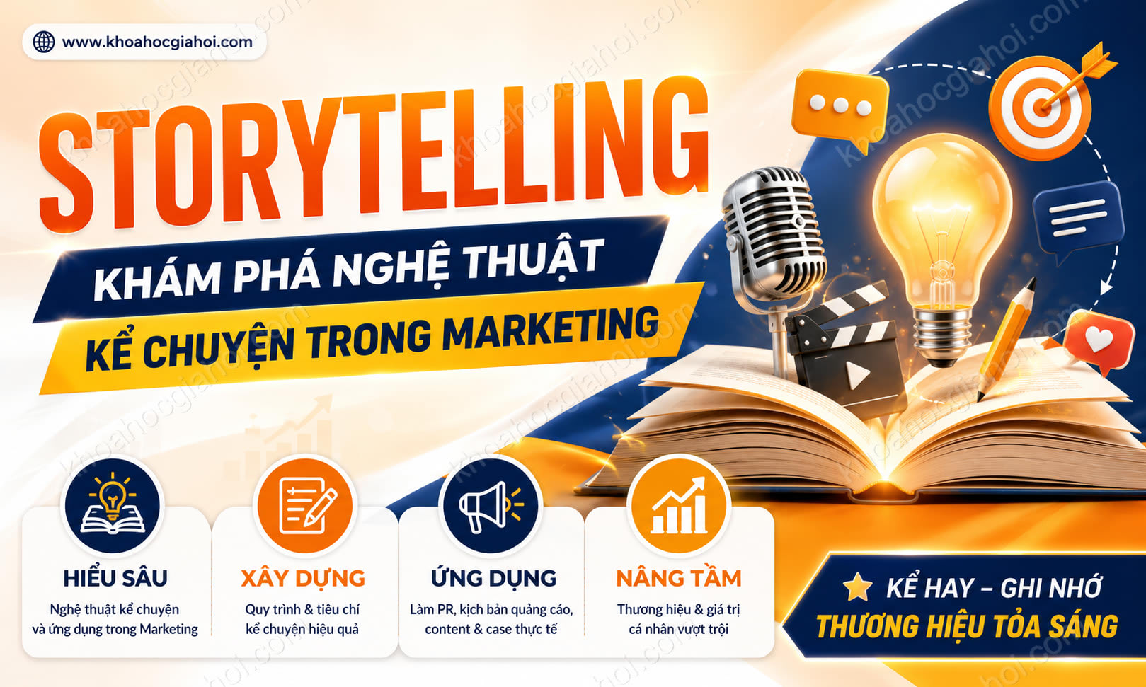 Khóa Học Storytelling - Khám Phá Nghệ Thuật Kể Chuyện Trong Marketing