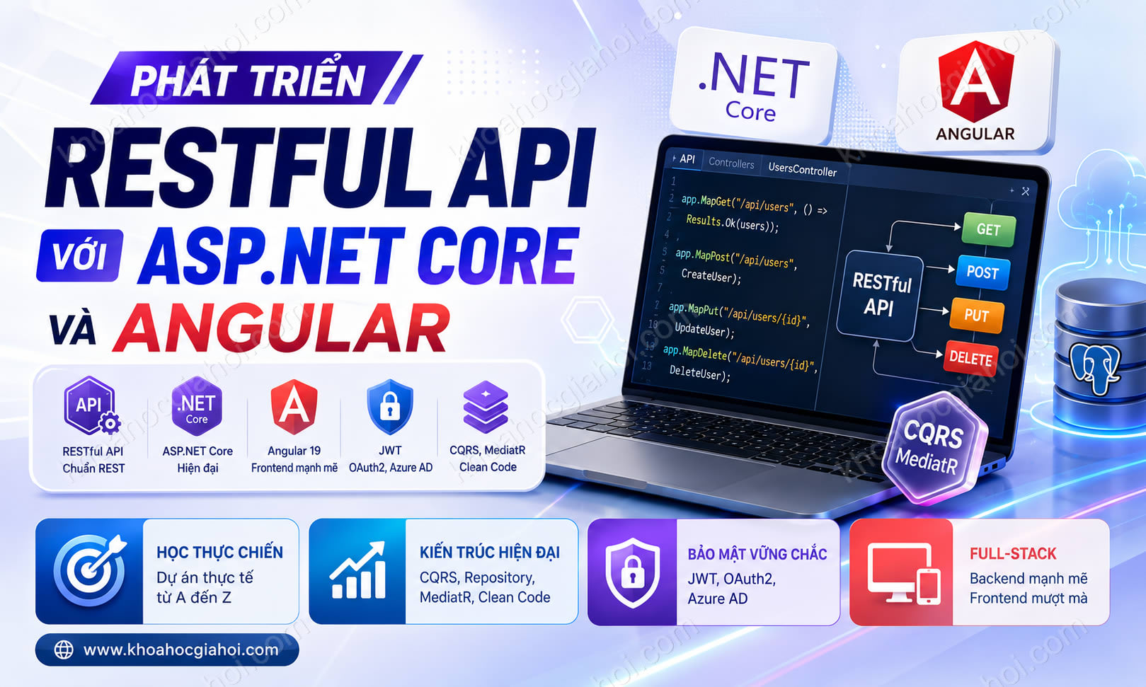 Khóa Học Phát Triển Restful Api Với Asp.net Core & Angular