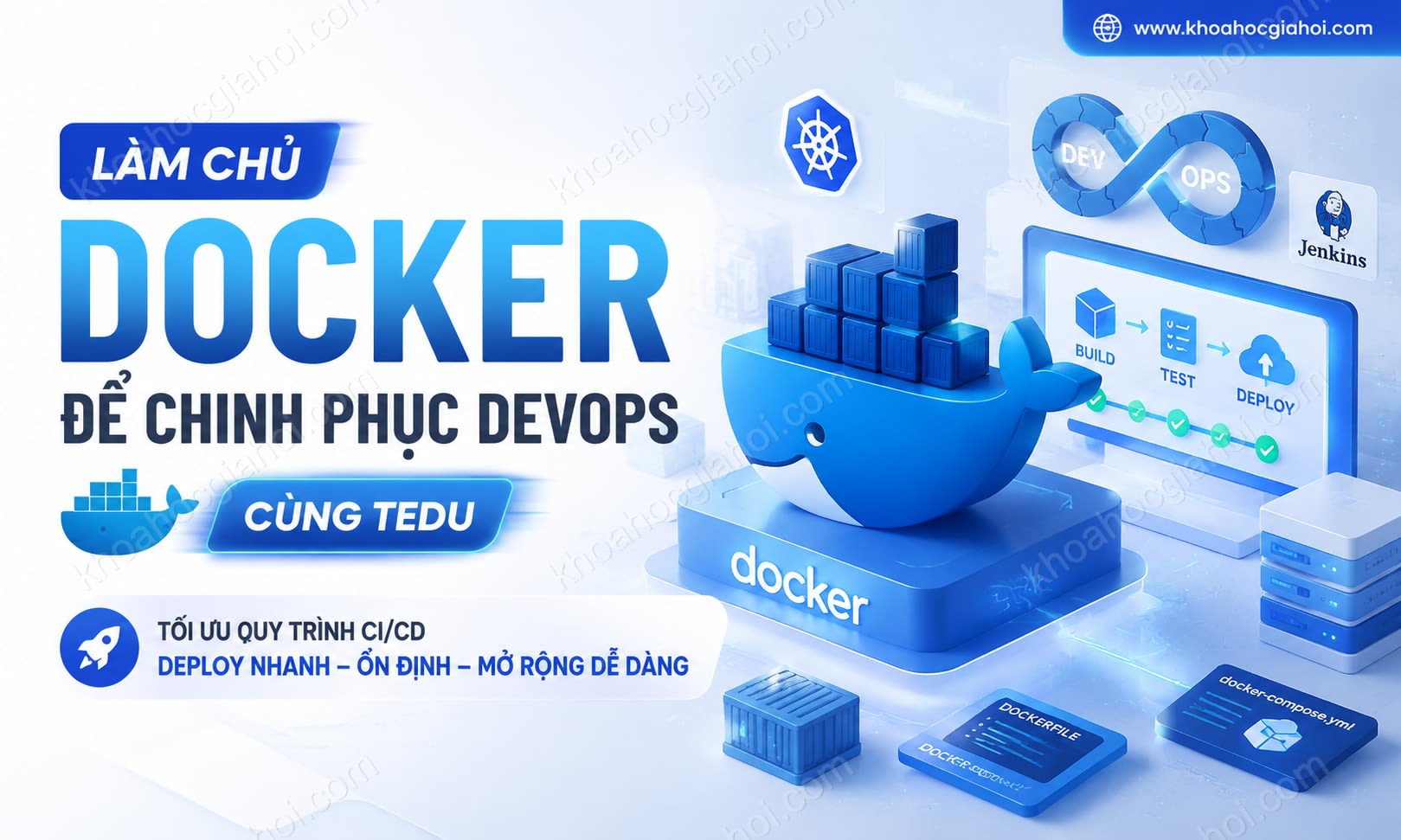 Làm Chủ Docker Để Chinh Phục Devops Cùng Tedu