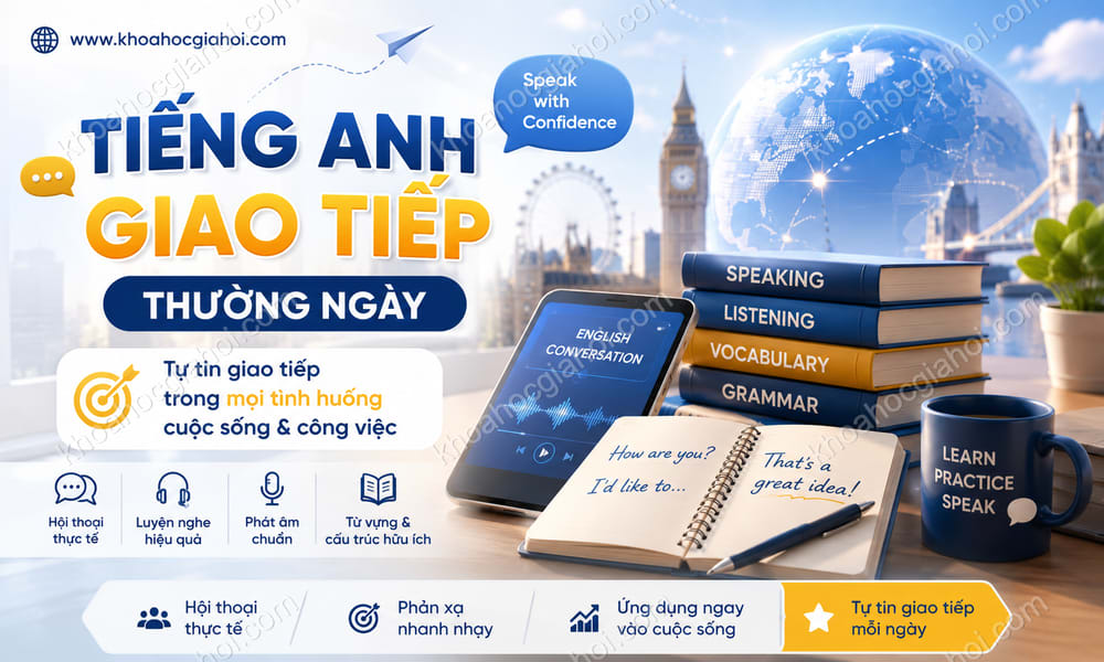 Khóa Học Tiếng Anh Giao Tiếp Thường Ngày