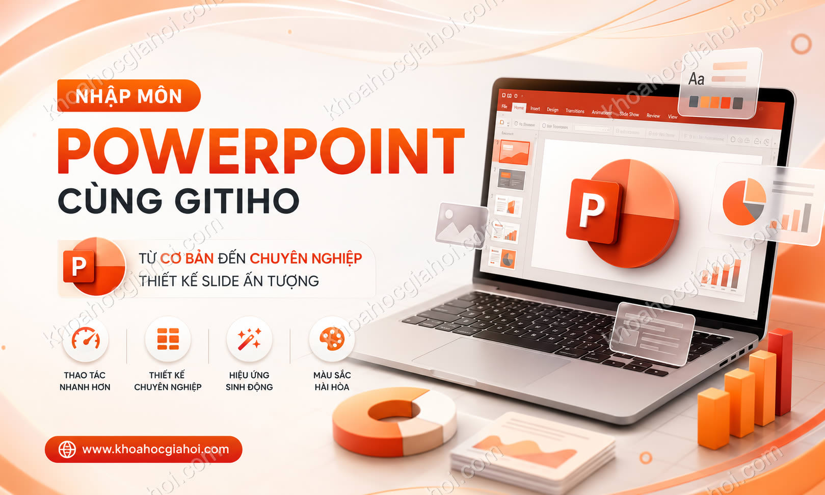 Khóa Học Nhập Môn Powerpoint Cùng Gitiho