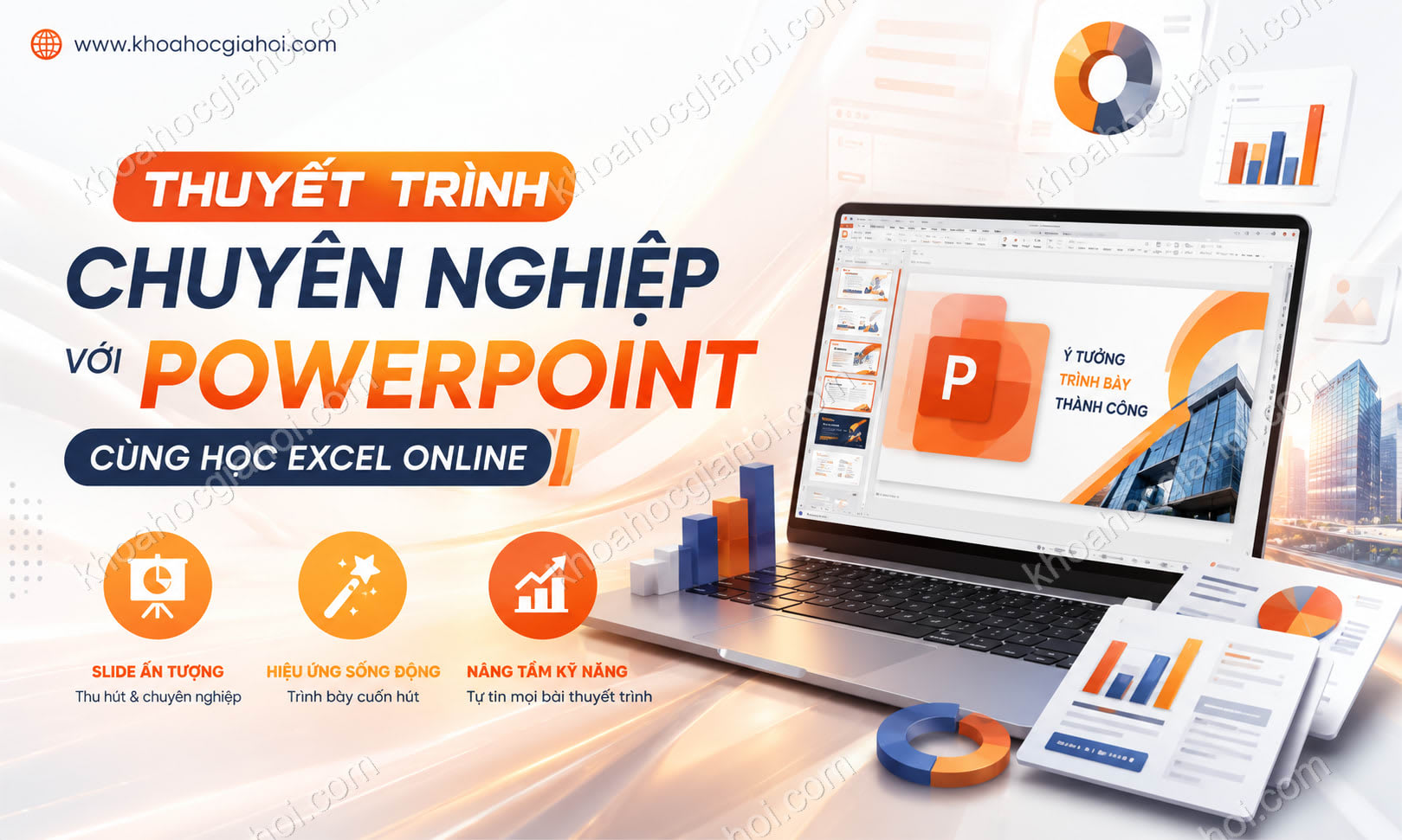 Thuyết Trình Chuyên Nghiệp Với Powerpoint Cùng Học Excel Online Thuyết Trình Chuyên Nghiệp Với Powerpoint Cùng Học Excel Online