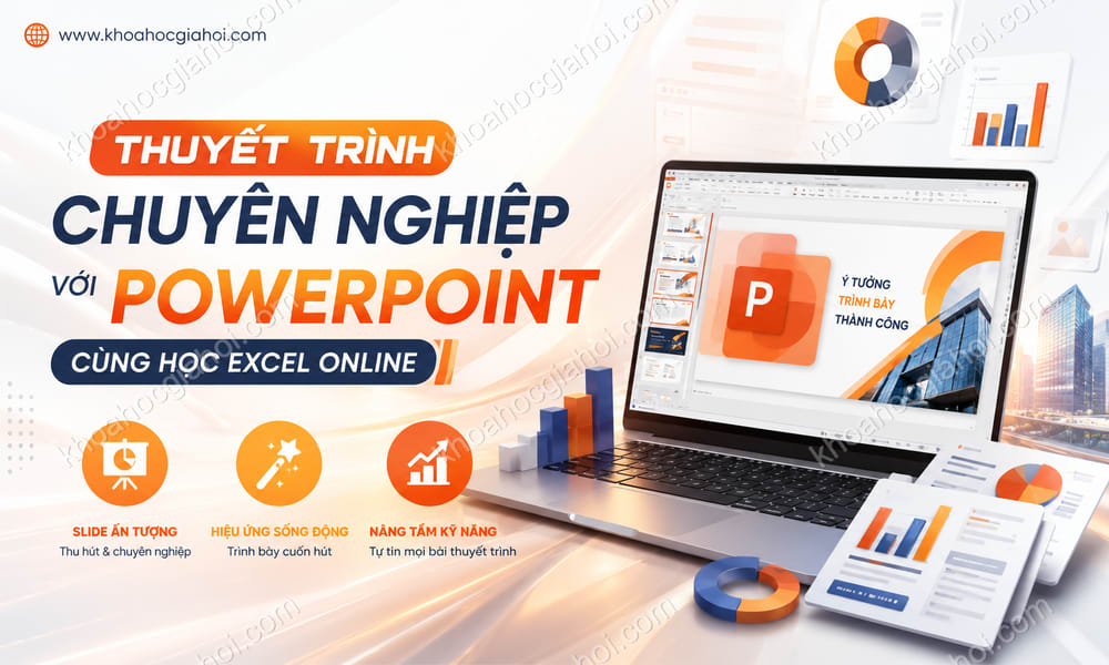 Thuyết Trình Chuyên Nghiệp Với Powerpoint Cùng Học Excel Online