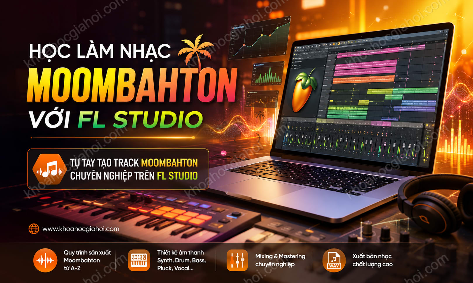 Học Làm Nhạc Moombahton Với FL Studio Học Làm Nhạc Moombahton Với FL Studio