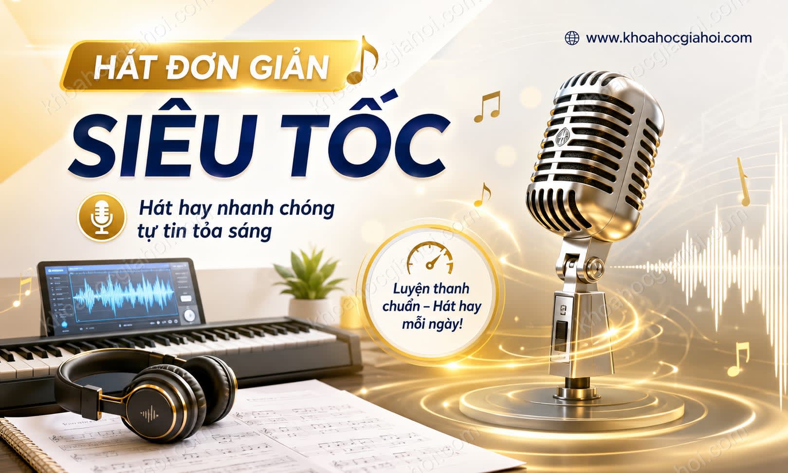 Khóa Học Hát Đơn Giản Siêu Tốc Khóa Học Hát Đơn Giản Siêu Tốc