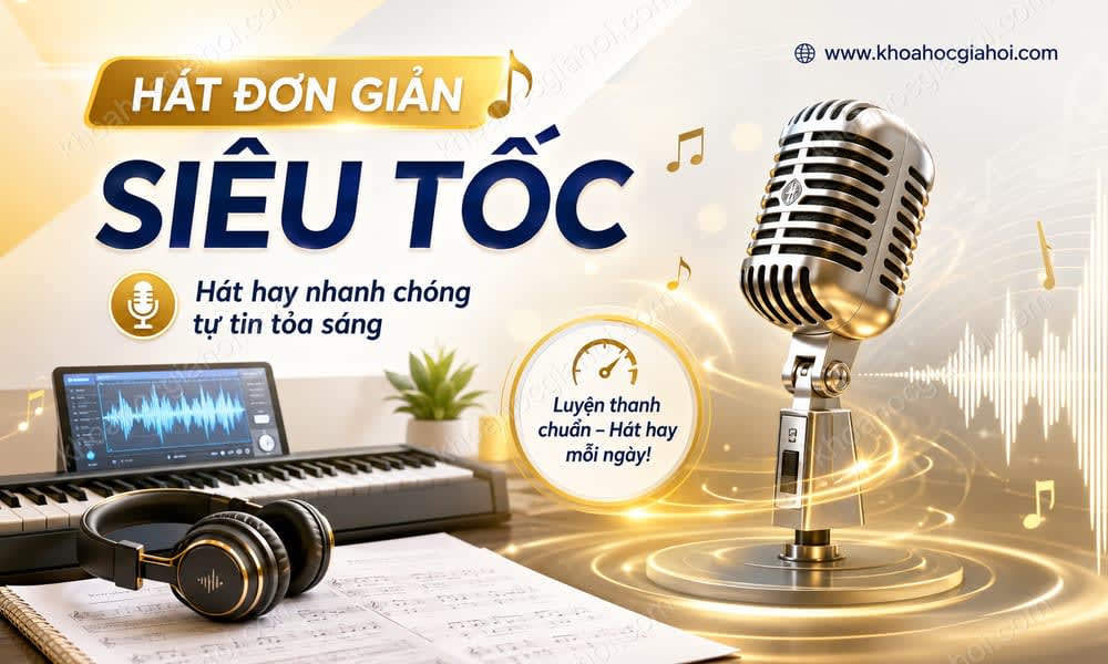 Khóa Học Hát Đơn Giản Siêu Tốc