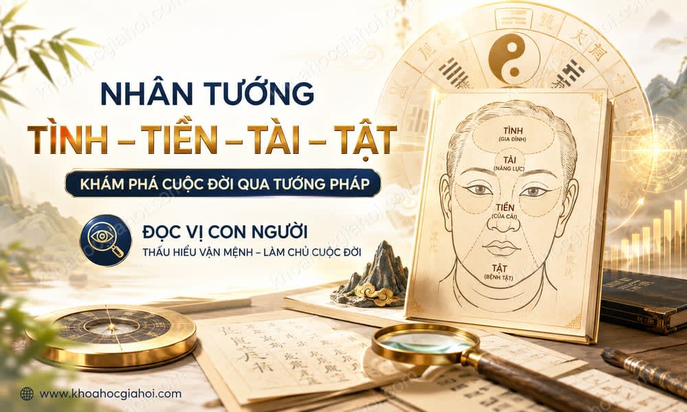 Khóa Học Nhân Tướng Tình Tiền Tài Tật – Khám Phá Cuộc Đời Qua Tướng Pháp