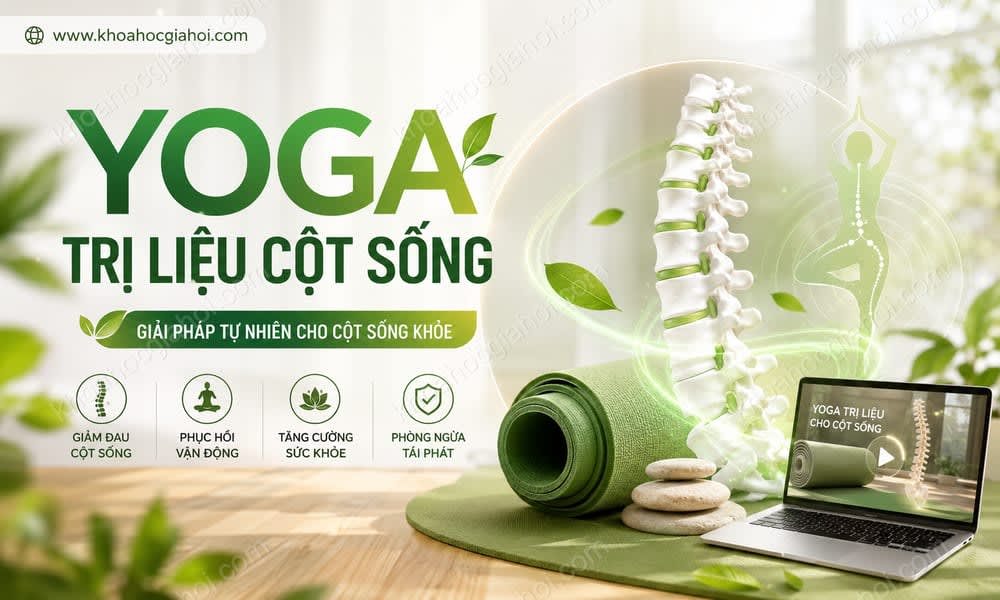 Khóa Học Yoga Chữa Bệnh Trị Liệu Cho Cột Sống
