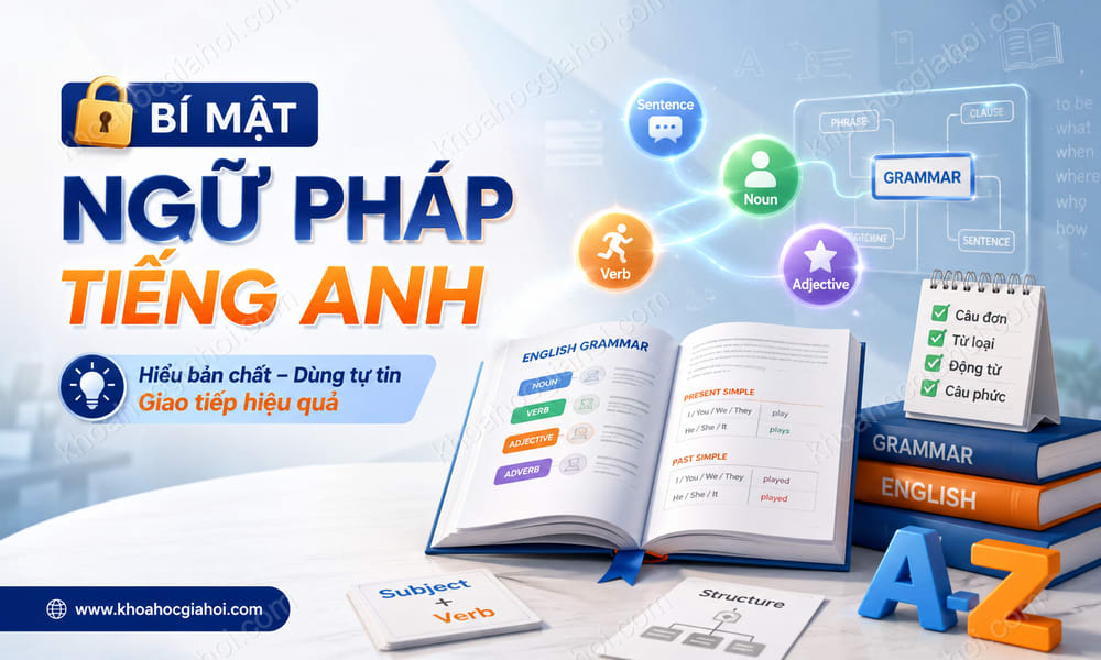 Khóa Học Bí Mật Ngữ Pháp Tiếng Anh