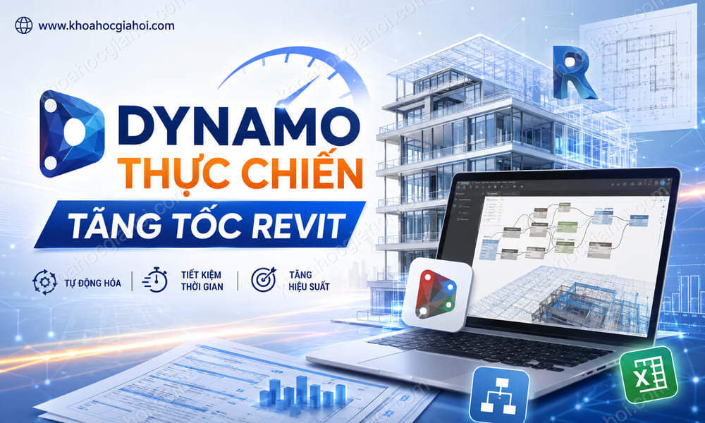 Khóa Học Dynamo Thực Chiến - Giúp Tăng Tốc Revit