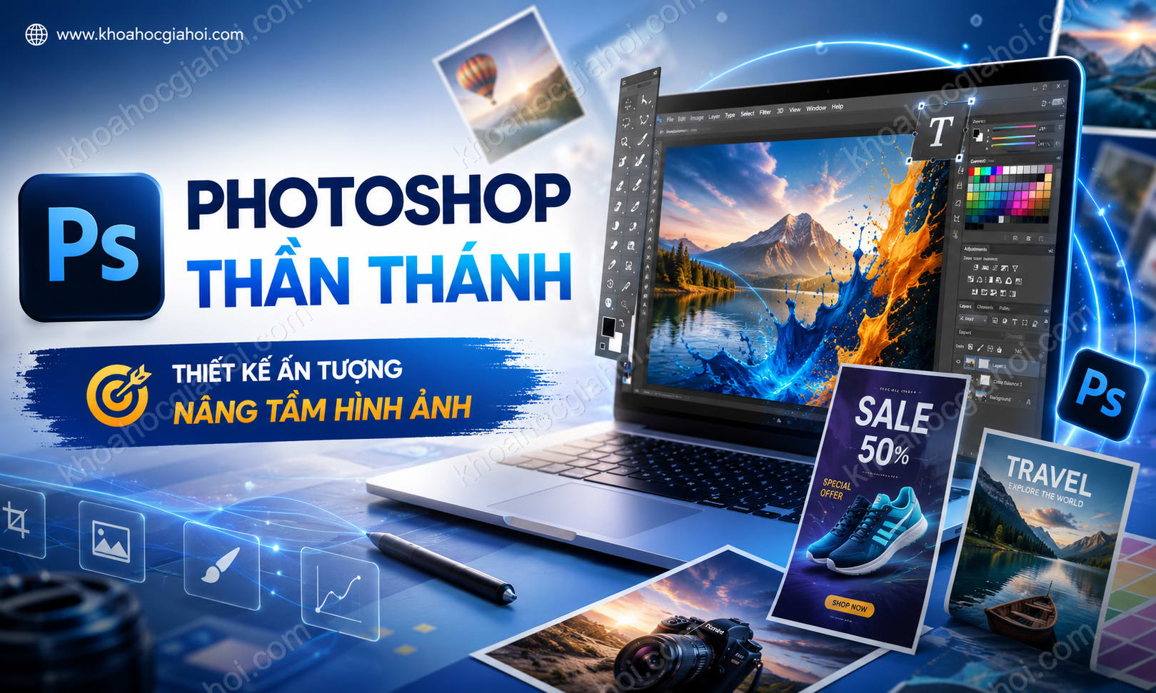 Khóa Học Photoshop Thần Thánh Khóa Học Photoshop Thần Thánh