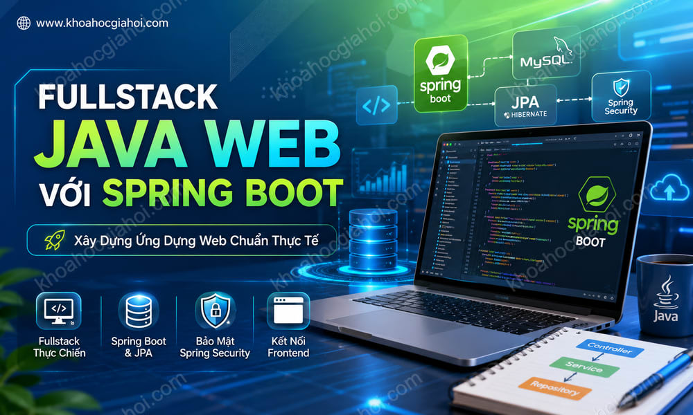 Khóa Học Fullstack Java Web Với Spring Boot
