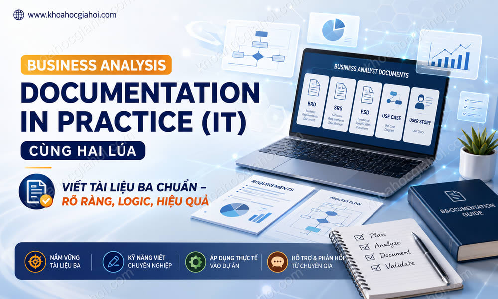 Khóa Học IT Business Analysis Documentation In Practice Hai Lúa Học Business Analysis