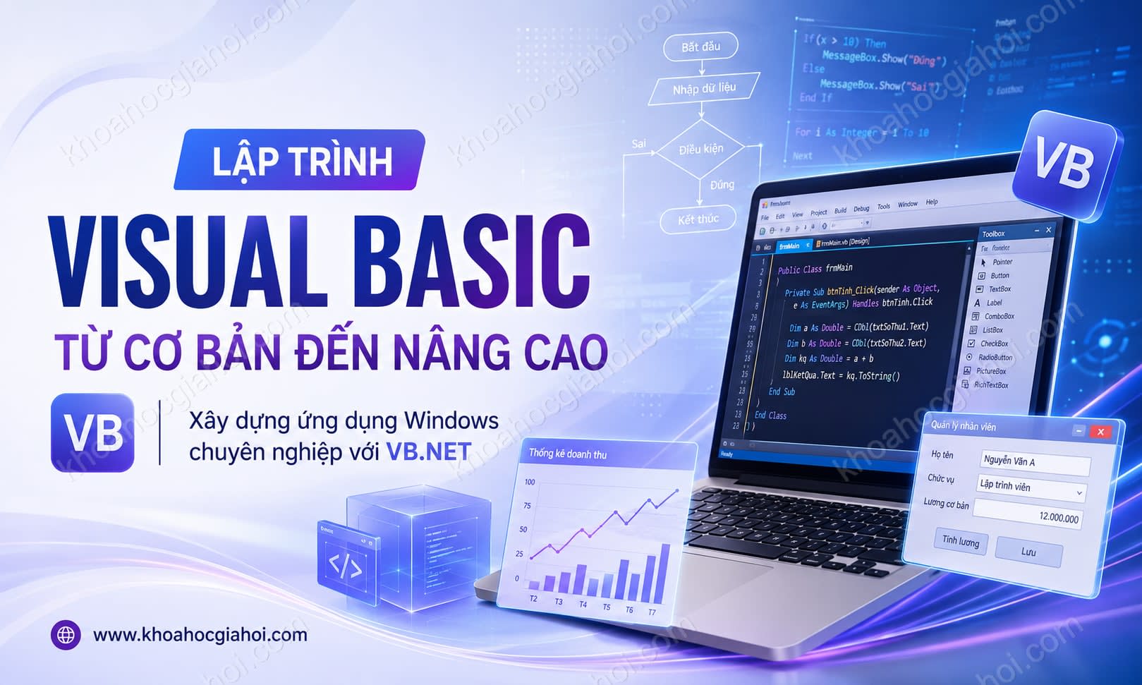 Khóa Học Lập Trình Visual Basic Từ Cơ Bản Đến Nâng Cao