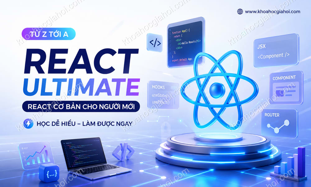 Khóa Học React Ultimate React Cơ Bản Từ Z Tới A Cùng Hỏi Dân IT