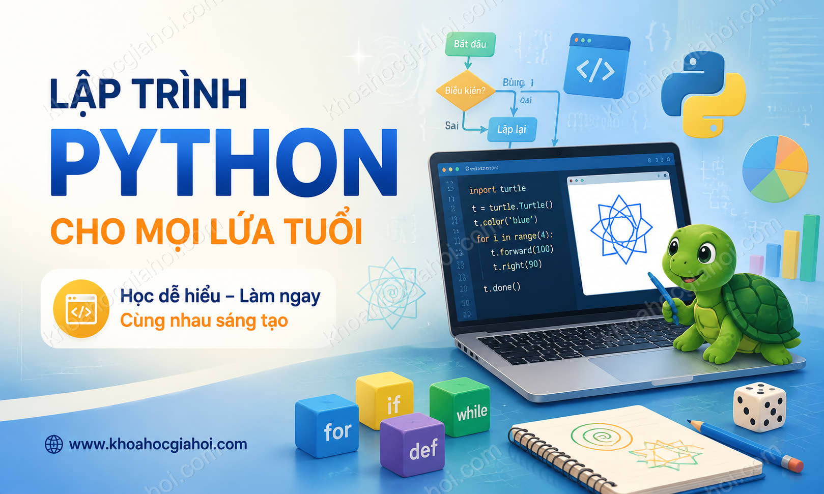 Khóa Học Lập Trình Python Cho Mọi Lứa Tuổi