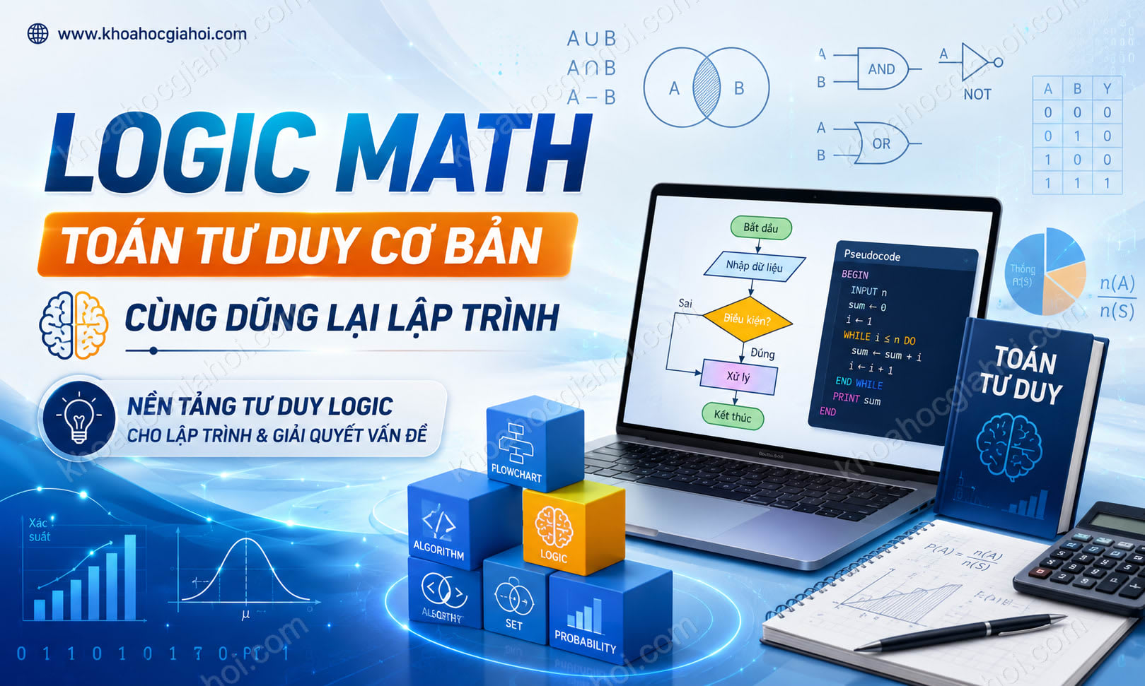 Khóa Học Logic Math - Toán Tư Duy Cơ Bản Cùng Dũng Lại Lập Trình
