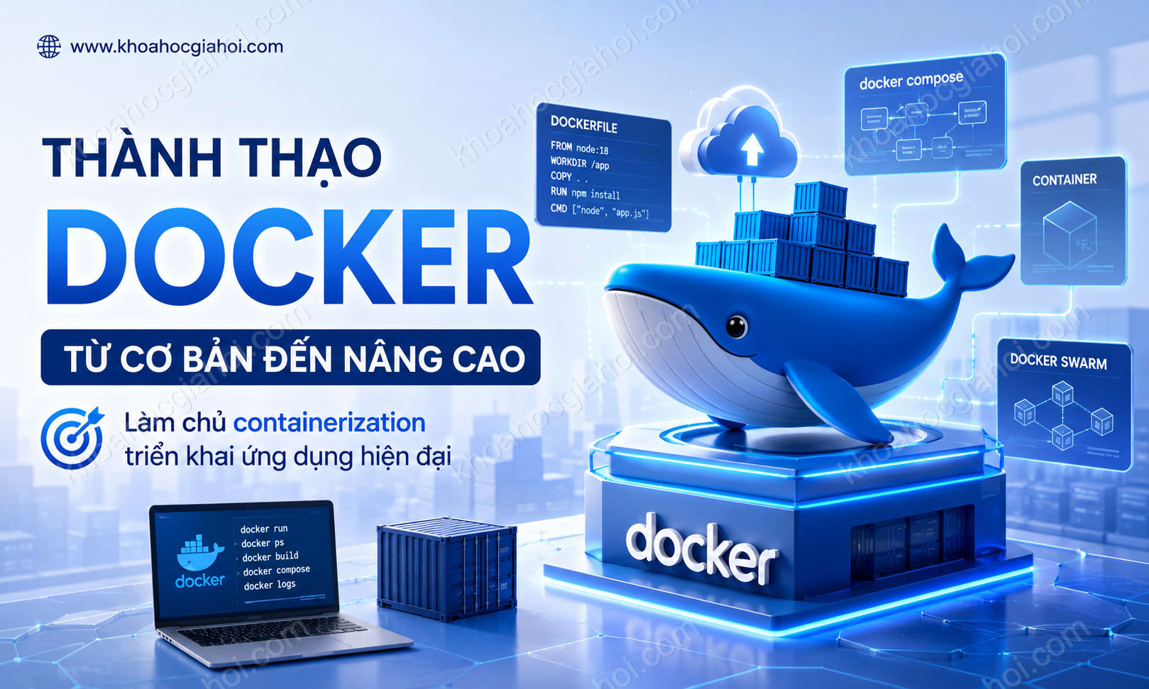 Khóa Học Thành Thạo Docker Từ Cơ Bản Đến Nâng Cao
