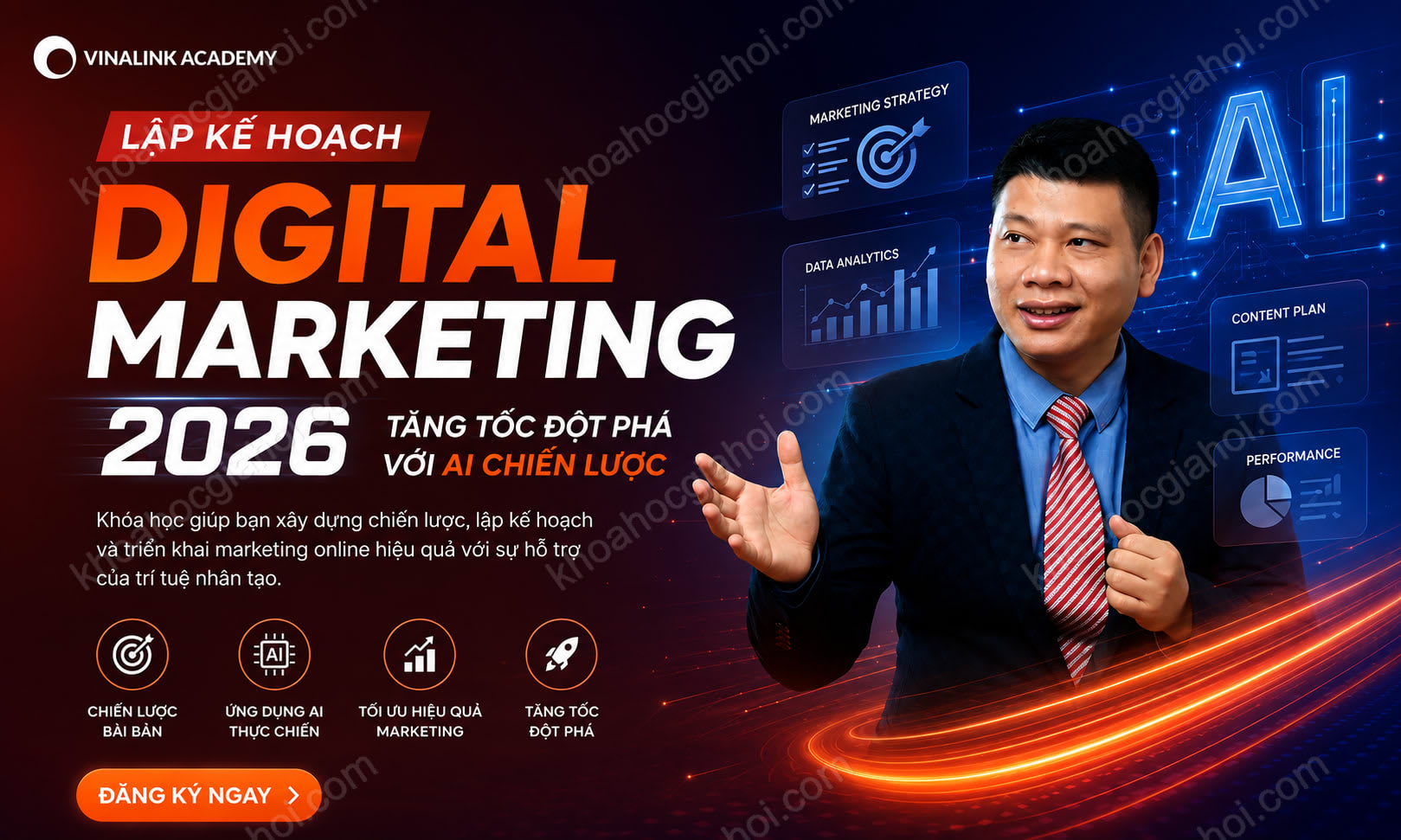 Khóa Học Lập Kế Hoạch Digital Marketing 2026 – Mr. Tuấn Hà Vinalink Khóa Học Lập Kế Hoạch Digital Marketing 2026 – Mr. Tuấn Hà Vinalink