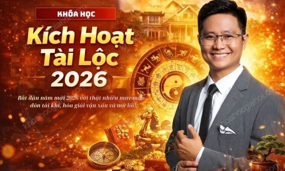 Khóa Học Kích Hoạt Tài Lộc 2026 Cùng Phạm Minh Hoàng