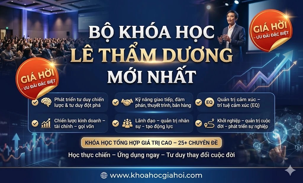 Share Bộ Khóa Học Lê Thẩm Dương Mới Nhất