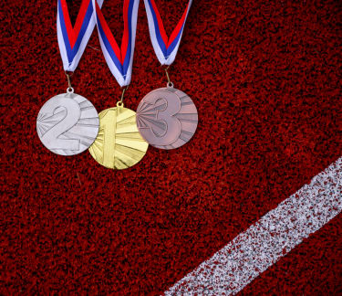 Three Olympic medals