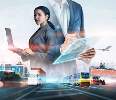 Women working in International Business