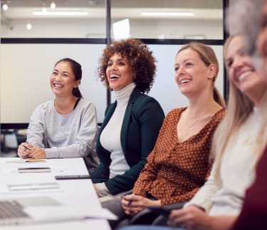 Women in a meeting room