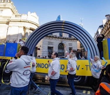 LCCI at London and Kyiv float