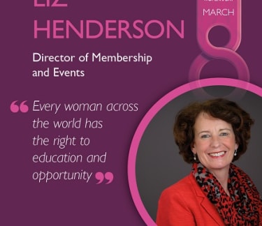 Liz Henderson Annual Women's Day quote