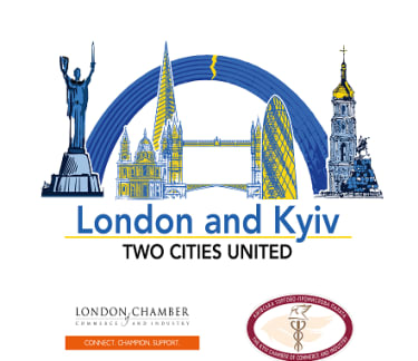 London and Kyiv float