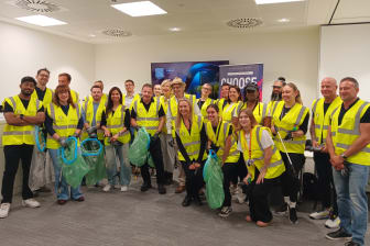 Group of Beach Clean Beach event 2026 at Queenhithe Beach