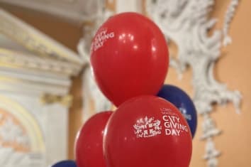 City of London Giving Day balloons