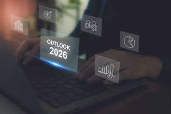 Person looking for 2026 outlook